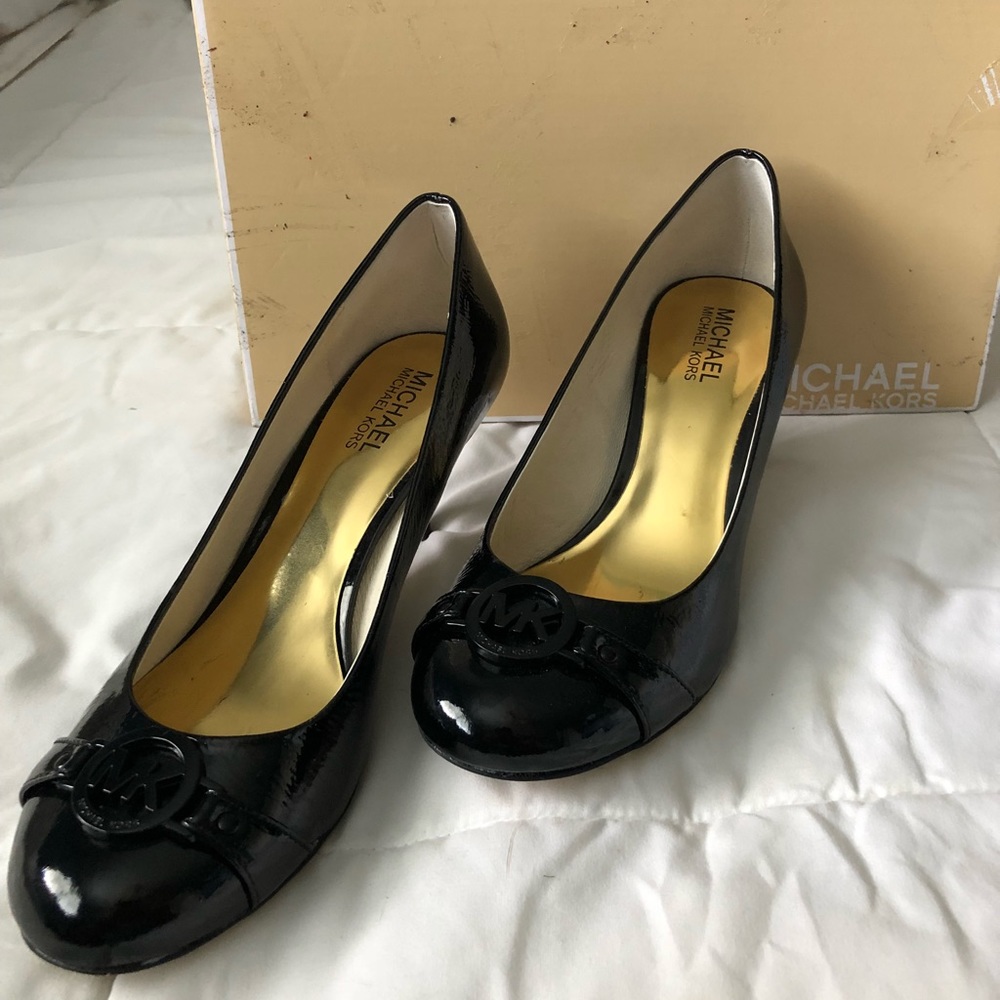 Michael Kors Black Heals